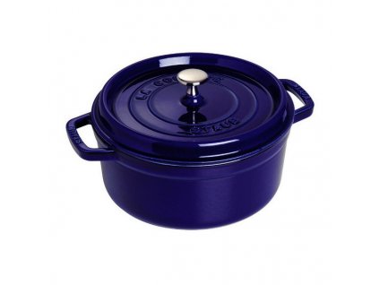 Hrnec kulatý tmavě modrá La Cocotte 24 cm, 3,8 l