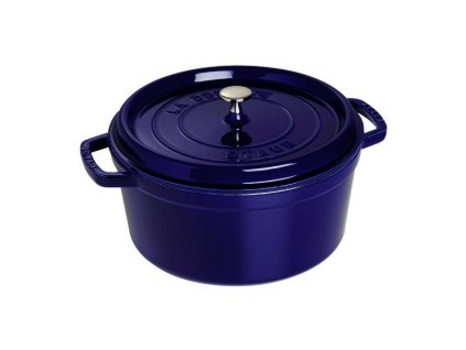 Hrnec kulatý tmavě modrý La Cocotte 28 cm, 5,85 l