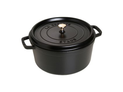 Hrnec kulatý černá La Cocotte 30 cm, 8,35 l