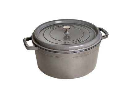 Hrnec kulatý grafitově šedá La Cocotte 30 cm, 8,35 l