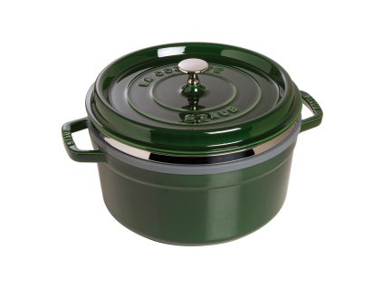 Hrnec kulatý s napařovací vložkou bazalkový La Cocotte 26 cm, 5,0 l