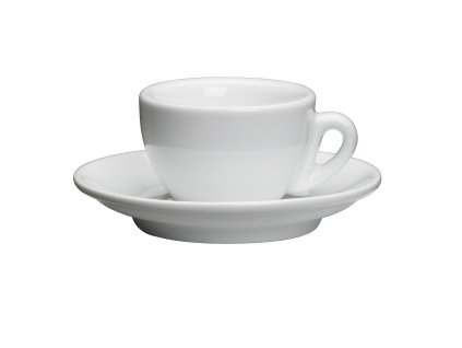 215007 ROMA bílý šálek s podšálkem na espresso 50 ml CIlio