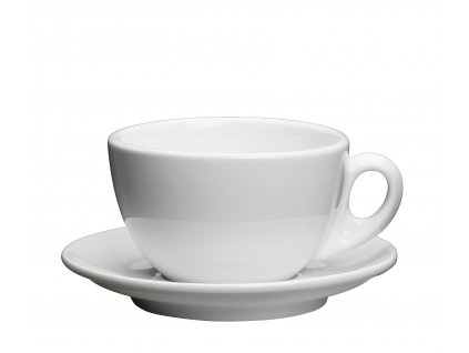 Porcelánový šálek na kávu ROMA bílý 200 ml