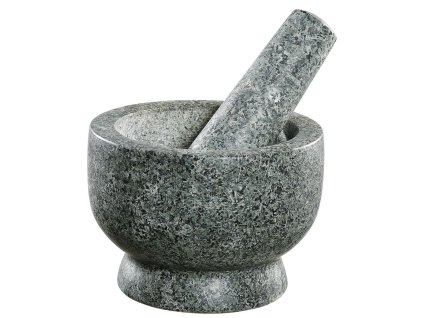 420135 DAVID Kvalitní žulový hmoždíř na drcení bylinek, koření i ořechů od CILIO