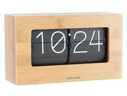 Designové stolní překlápěcí hodiny 5620WD 21 cm