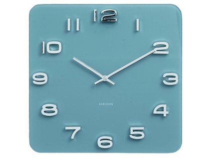 Designové nástěnné hodiny 5641BL 35cm