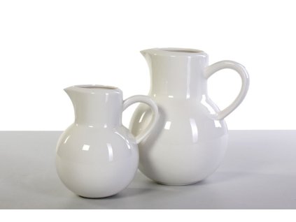 Bílý porcelánový džbán 0,75 l Cocina