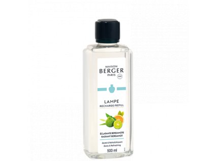115341 Interiérový parfém Zářivé citrusy 500 ml od Maison Berger Paris náhradní náplň do katalytické lampy pyramida vůní