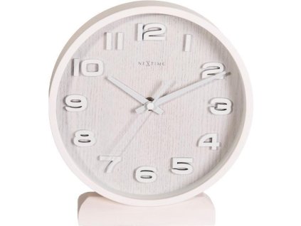 Designové stolní hodiny 5192wi Wood Wood Small 22cm