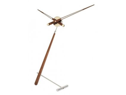Designové stolní hodiny Puntero Walnut N 94cm