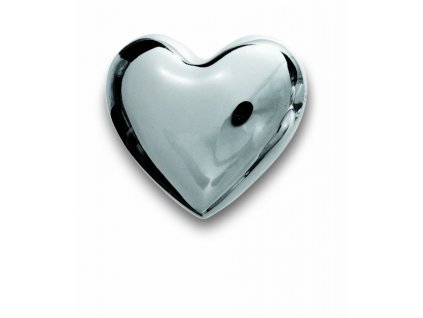 Hrající srdce ocel 7 cm SOUND HEART
