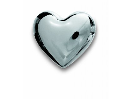 Hrající srdce ocel 4 cm SOUND HEART