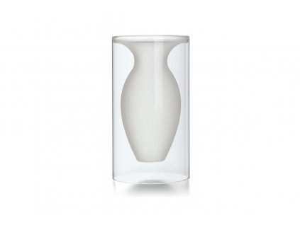 Skleněná váza 23,5 cm ESMERALDA