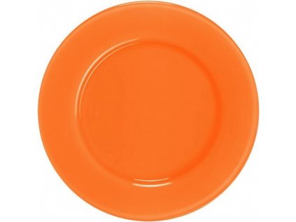 Barevný skleněný talíř Papaya 04 - 25 cm