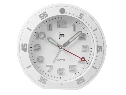Designové stolní hodiny-budík JA6015B 13cm