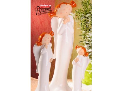 Anděl culíkatý Lili 28 cm - Paramit - 4107-28