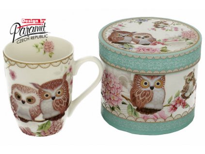 Owls porcelánový hrnek 300 ml Paramit H54