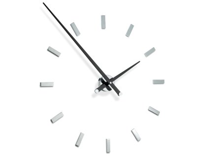 Designové nástěnné hodiny TACON 12L black 100cm