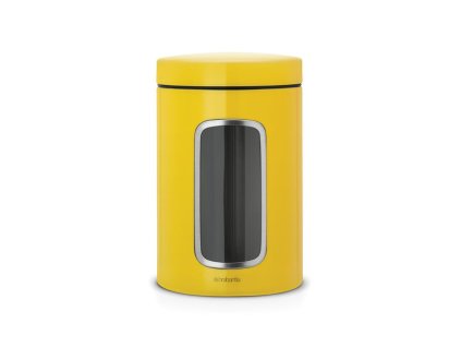 Dóza 1,4 l s okénkem - kopretinově žlutá