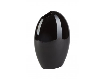 Váza EGG 18,5x11x27,5 cm - černá