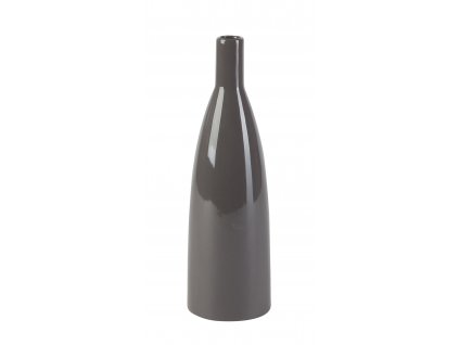 Váza Smart 8x8x26,5 cm - šedá