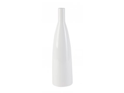 Váza Smart 12x12x44,5 cm - bílá