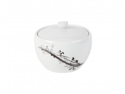 Cukřenka 200 ml z kolekce porcelánu BLACK od by inspire 7403-00-02