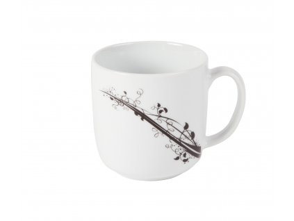 Hrnek 350 ml na čaj nebo kávu z kolekce porcelánu BLACK od by inspire 7685-00-02