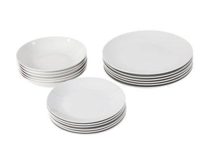 7616 00 00 Kolekce porcelánu 12 ks EASY od by inspire