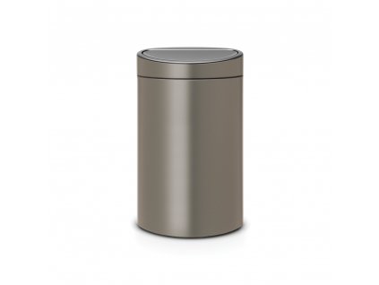 Koš na tříděný odpad  10+23 l Touch Bin Recycle - platinová