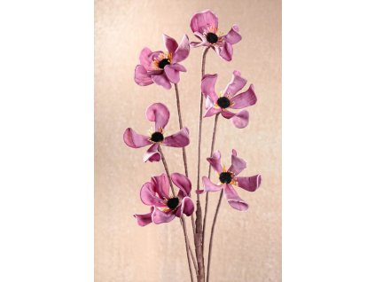 3 93L Aranžovací květina 113 cm fialová