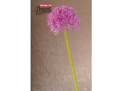 Dekorativní květina česnek růžová - Paramit - 1001P