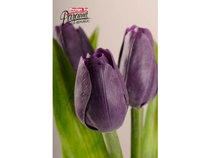 Dekorativní květina francouzský tulipán fialová - Paramit - 107V