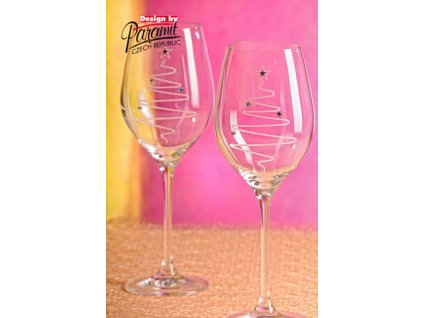 Sklenice vánoční 360 ml 2 ks - Paramit - BX360-2