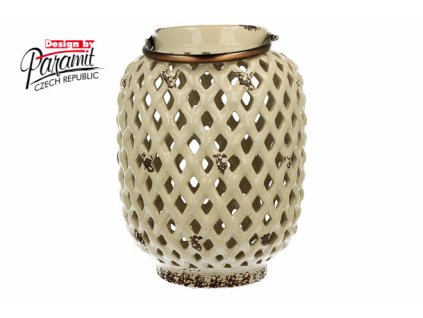 Porto lucerna krémová 28,5 cm - Paramit - 12047-28C