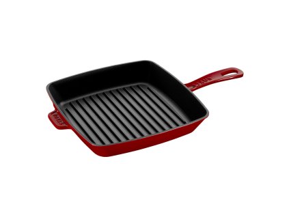 Americká grilovací pánev 30x30 cm višeň - STAUB - 12123006