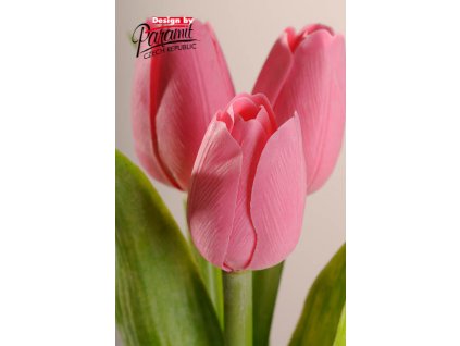 107P1 Francouzský tulipán světle růžový 40cm
