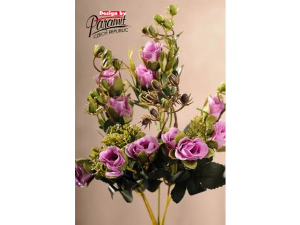 F68595 ruzicky 33 cm fialkove od Paramit