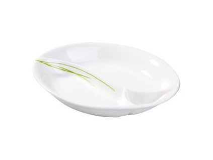 Porcelánová party miska 18 x15,7 x3,2 cm GRASS - by inspire