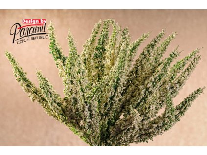 F49522 umělá rostla vřes bilý 28cm