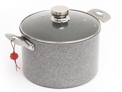Kastrol Portofino s poklicí 20 cm - povrch Granitium - Ballarini - 9Q78-D.20