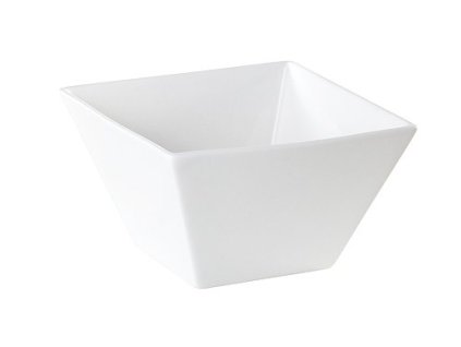 Porcelánová čtvercová miska 11 cm bílá - by inspire