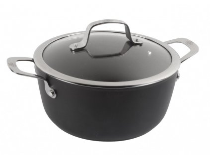 Kastrol Alba s poklicí 20 cm - povrch Keravis - Ballarini - ALBG2LD.20D