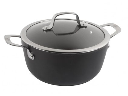 Kastrol Alba s poklicí 24 cm - povrch Keravis - Ballarini - ALBG2LD.24D