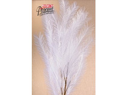 3 125W umělá květina bílá 115 cm