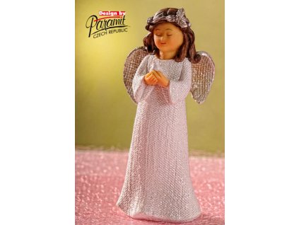 X154 14 Anděl Bulík s holubicí 14 cm od Paramit
