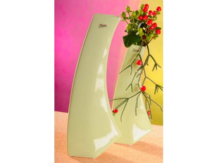 13011 36G Kos váza zelená 36 cm