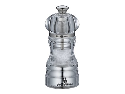 BERLIN - Mlýnek na sůl nerez/akryl 12 cm - Zassenhaus - 035667