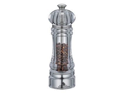 BERLIN - Mlýnek na pepř nerez/akryl 18 cm - Zassenhaus - 035674