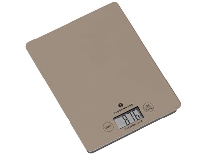 Digitální kuchyňská váha taupe BALANCE do 5 kg - Zassenhaus - 073492